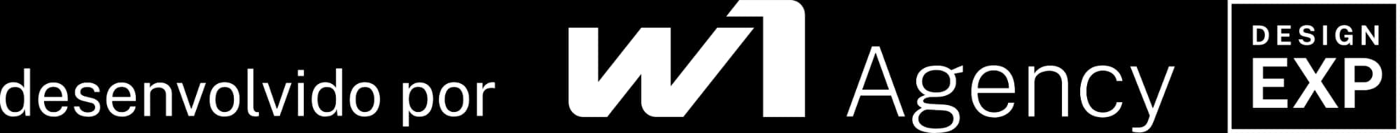 desenvolvido por W1 Agency · Design EXP